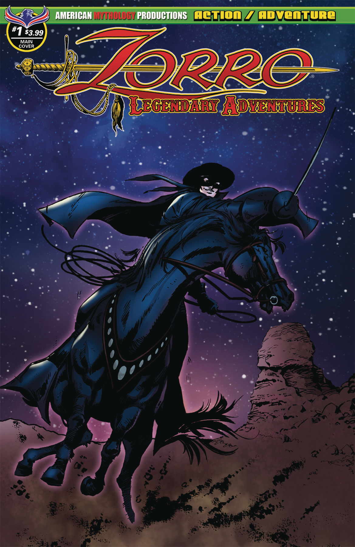 Zorro Legendary Adventures no. 1 (2018 Series)