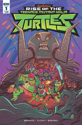 TMNT: Rise of the TIMT no. 1 (1 of 2) (2018 Series) 
