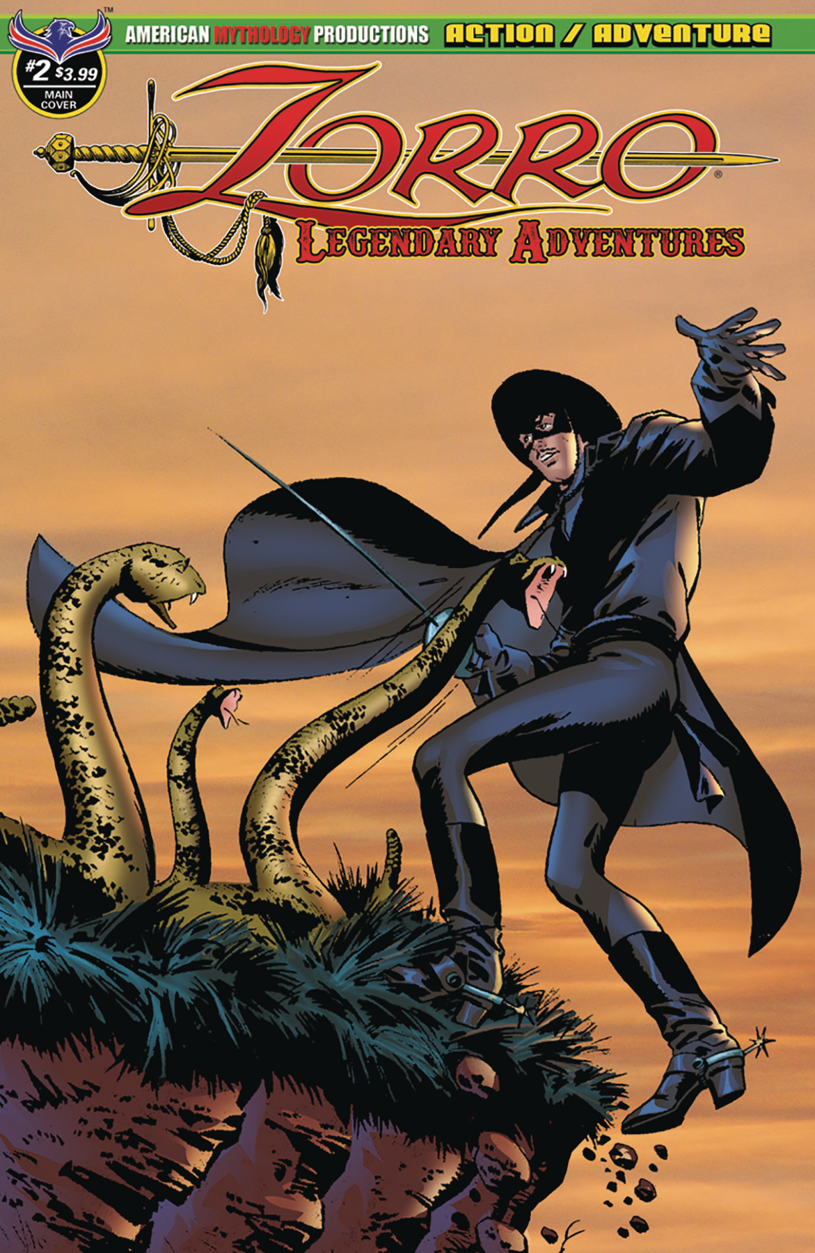 Zorro Legendary Adventures no. 2 (2018 Series)