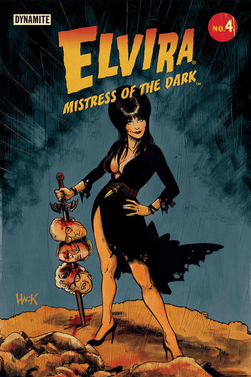 Elvira Mistress of the Dark no. 4 (2018 Series) (Hack Cover)
