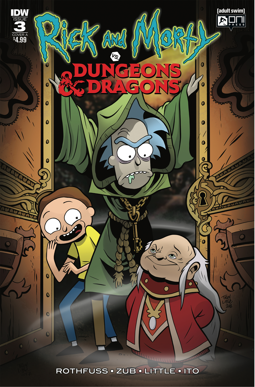 Rick and Morty vs Dungeons and Dragons no. 3 (3 of 4) (2018 Series)