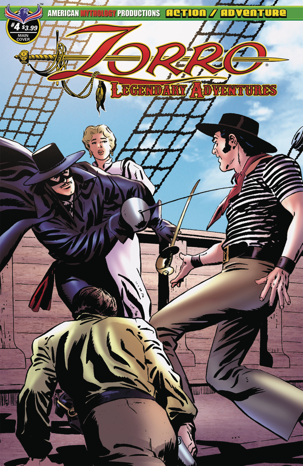 Zorro Legendary Adventures no. 4 (2018 Series)