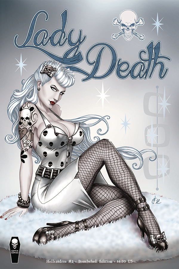Lady Death: Hellraiders no. 1 (1 of 1) (Bombshell Variant) (2019) (MR)