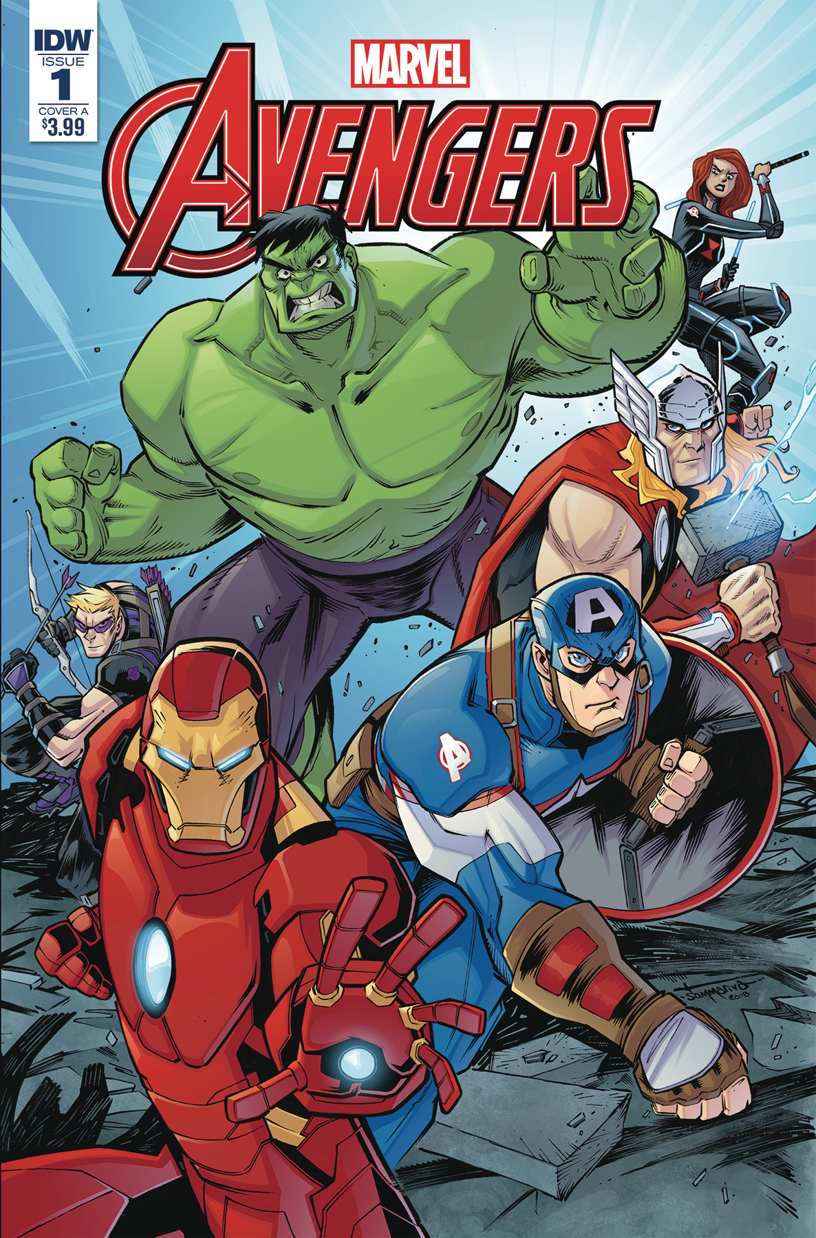 Marvel Action Avengers no. 1 (2018 Series)