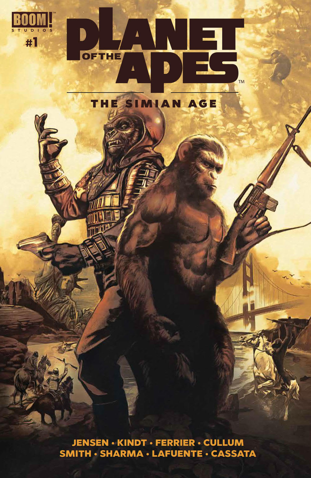 Planet of the Apes: Simian Age no. 1 (2018 Series)