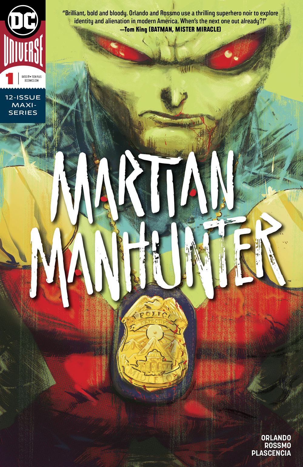 Martian Manhunter no. 1 (1 of 12) (2018 Series)