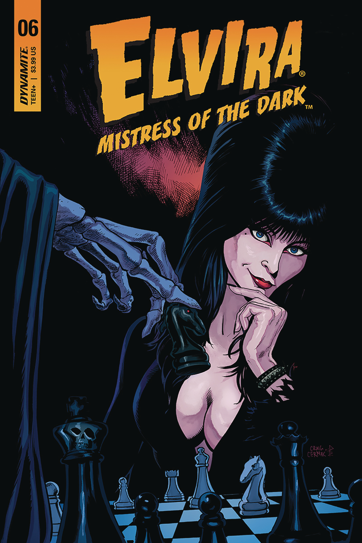 Elvira Mistress of the Dark no. 6 (2018 Series) (Cermak Cover)