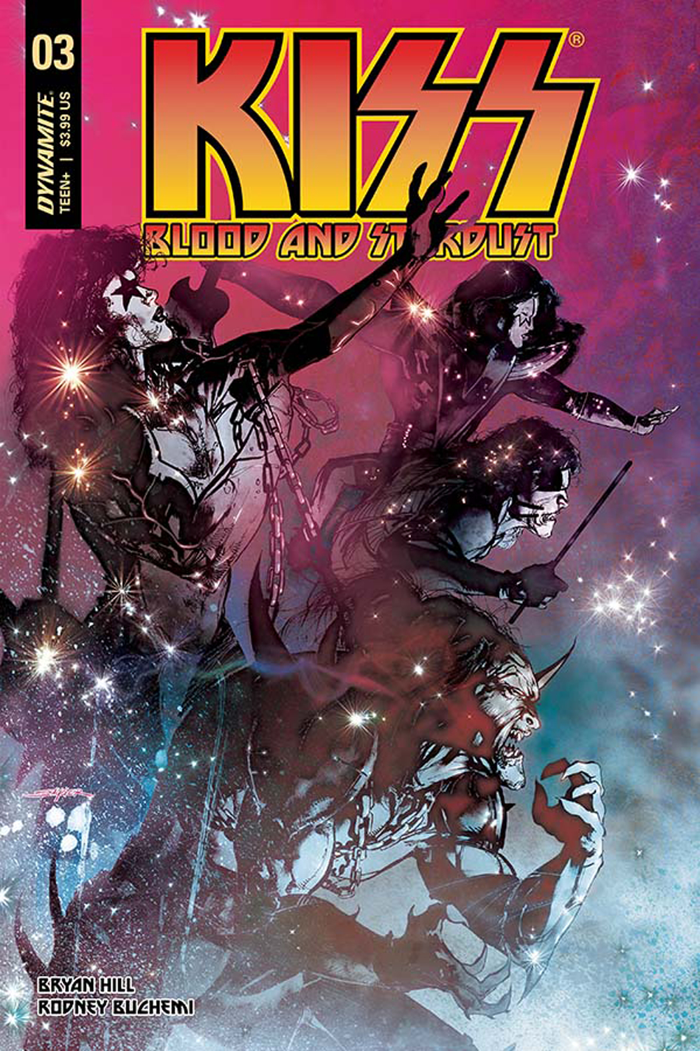 Kiss: Blood and Stardust no. 3 (2018 Series)
