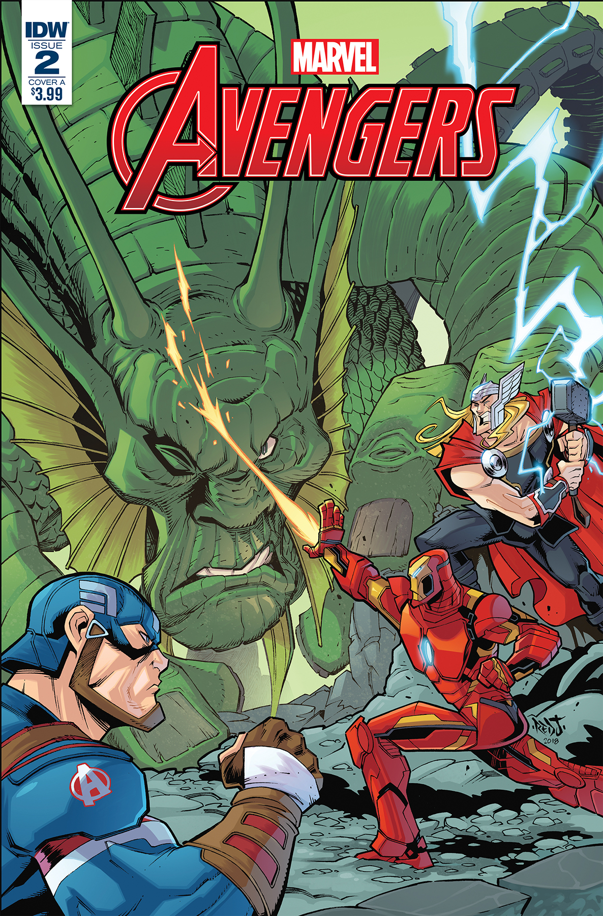 Marvel Action Avengers no. 2 (2018 Series)