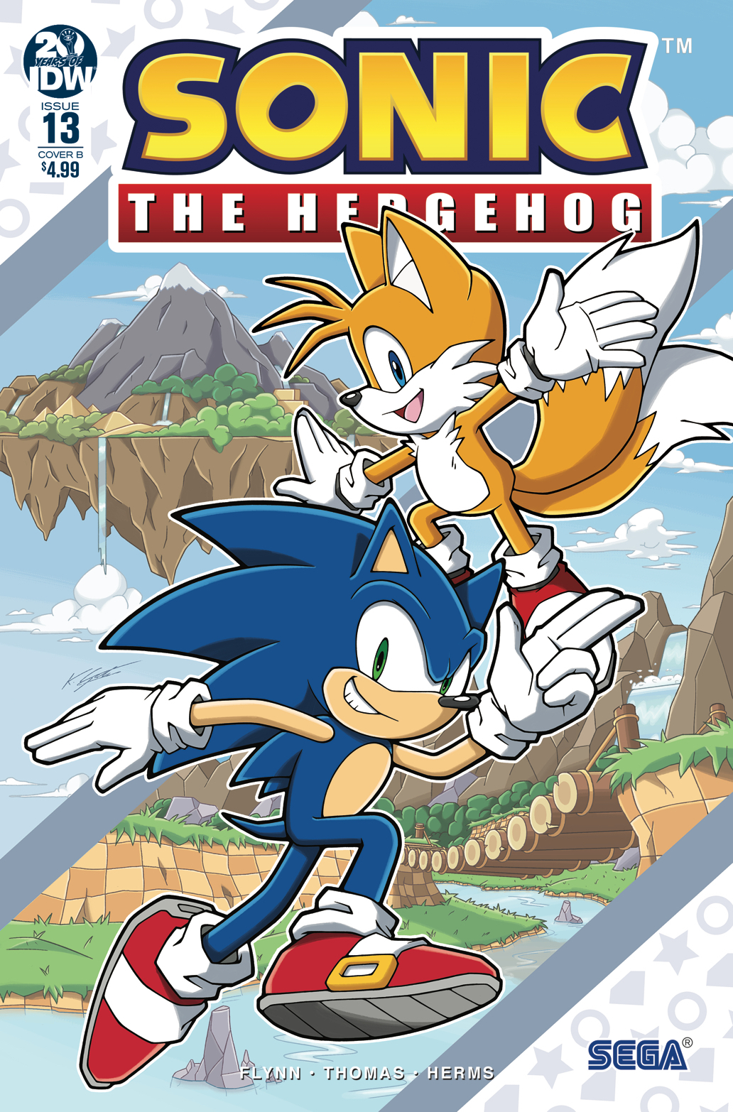 Sonic the Hedgehog no. 13 (Variant) (2018 Series)