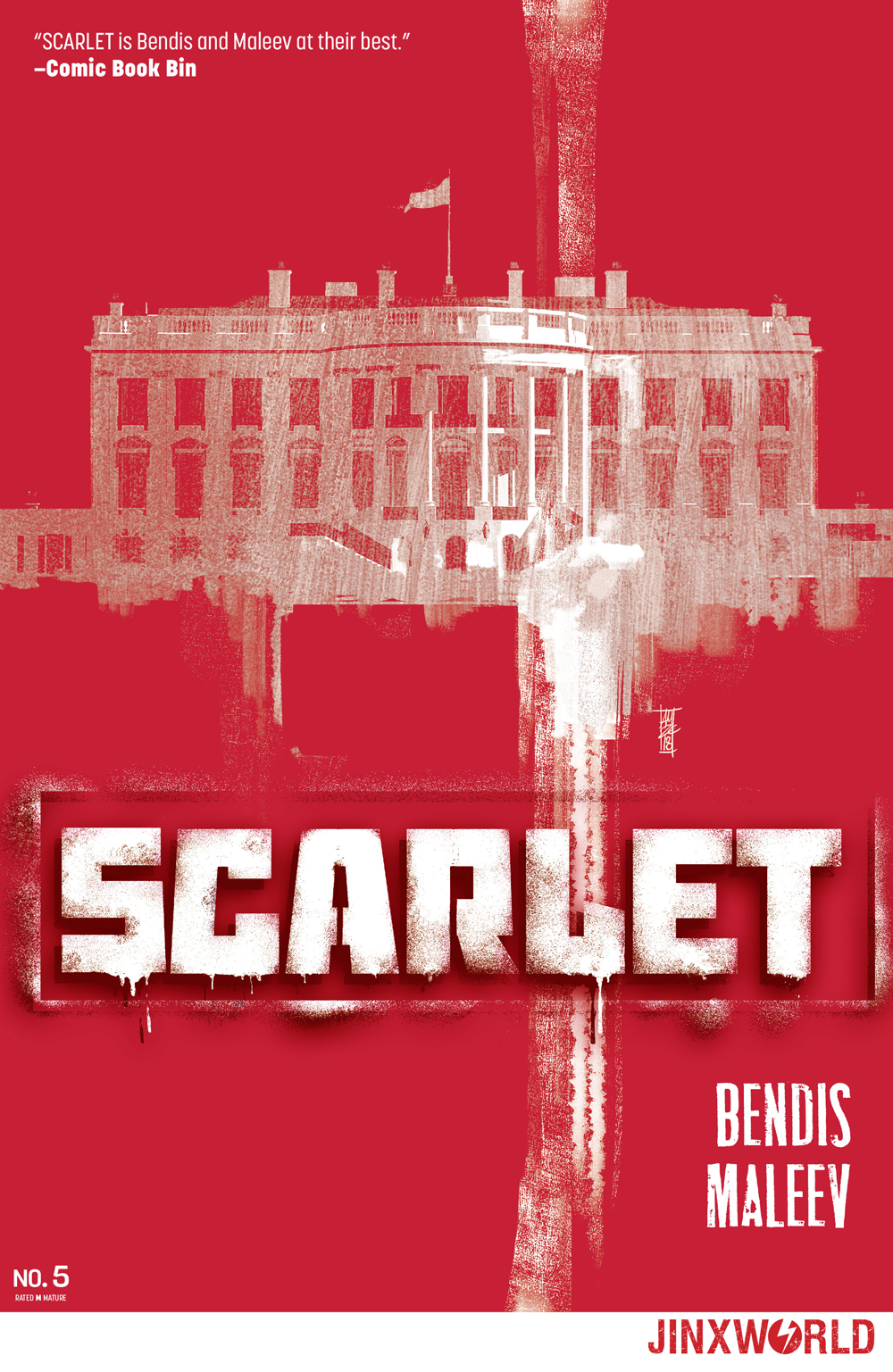 Scarlet no. 5 (5 of 5) (2018 Series) (MR)