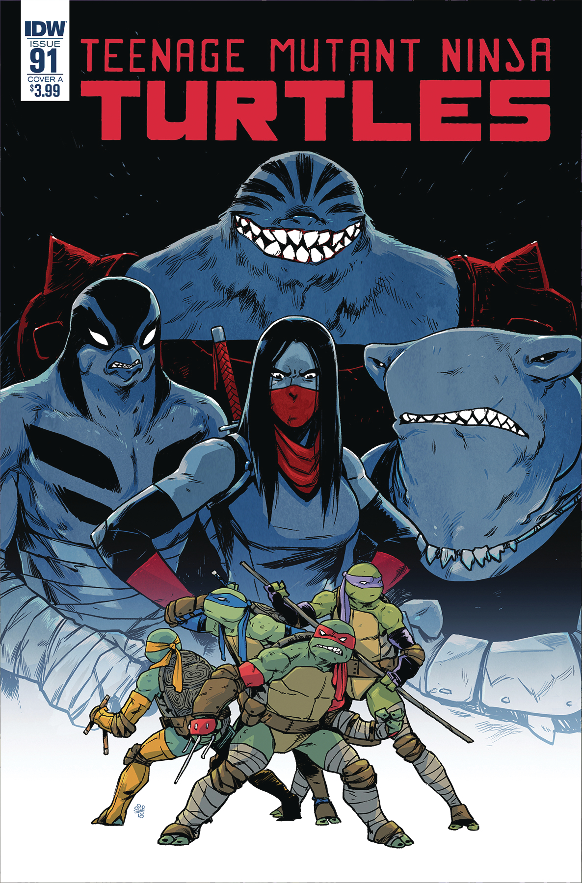 Teenage Mutant Ninja Turtles no. 91 (2011 Series)