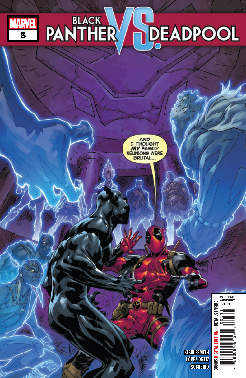 Black Panther vs Deadpool no. 5 (5 of 5) (2018 Series)