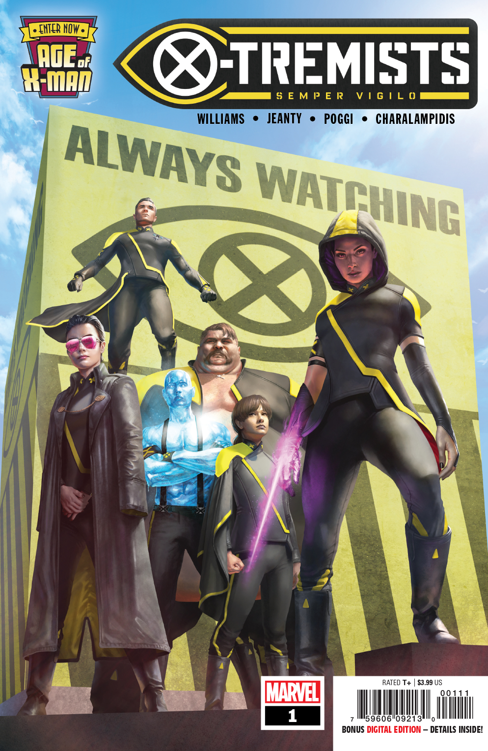 Age of X-Man: X-Tremists no. 1 (1 of 5) (2019 Series)