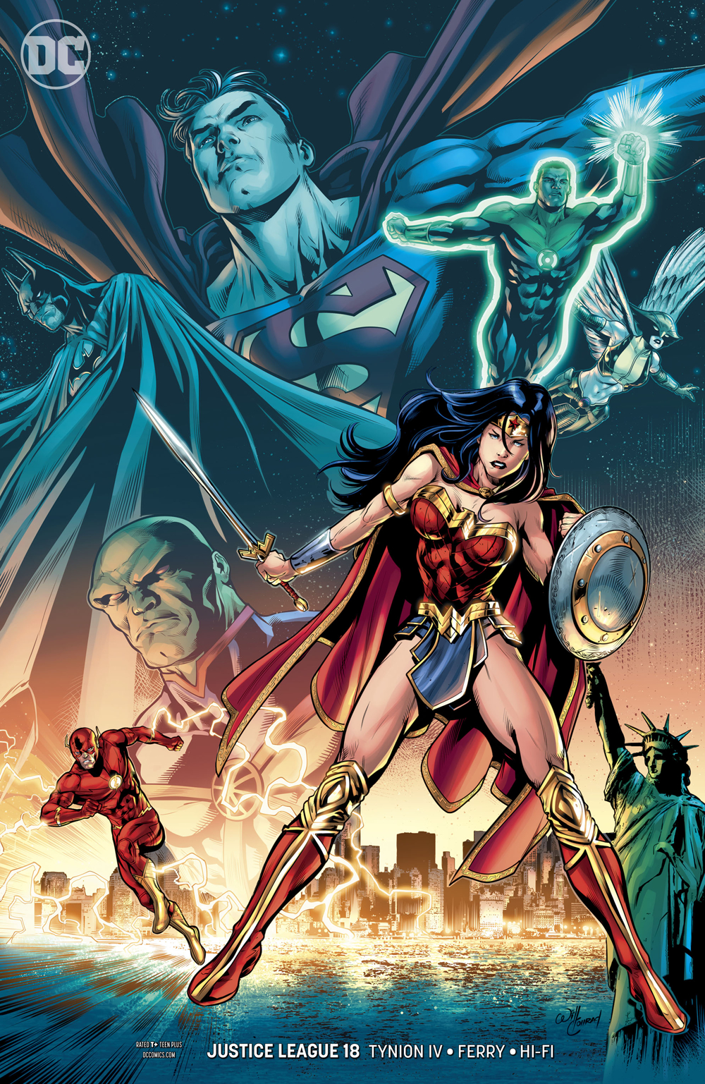 Justice League no. 18 (Variant) (2018 Series)