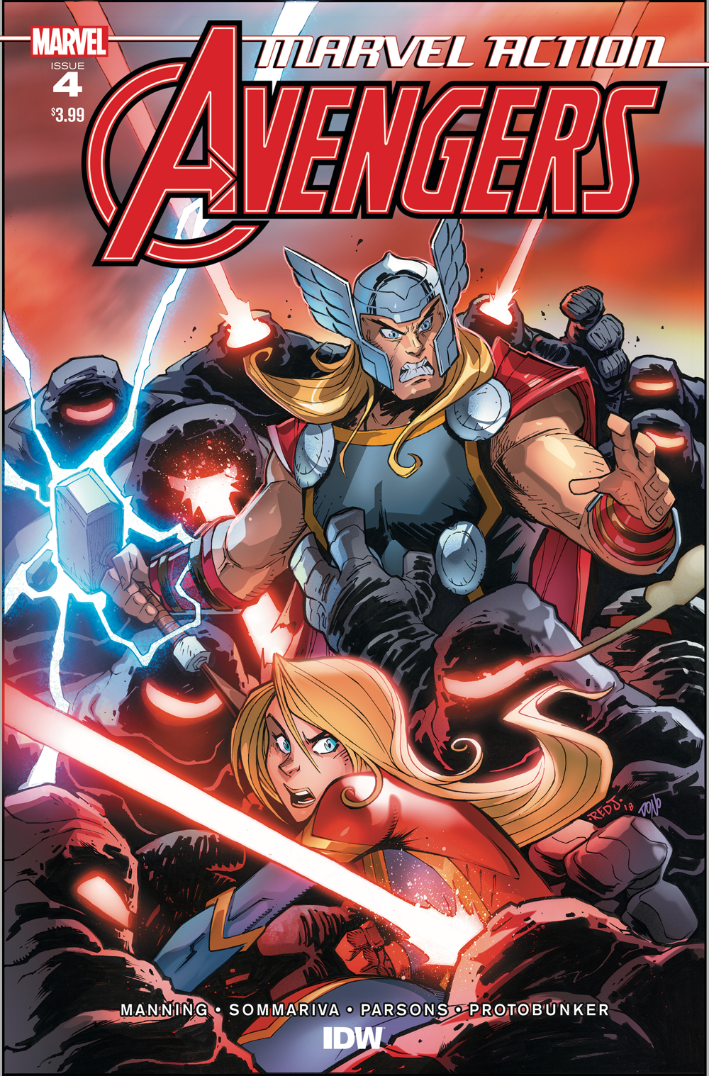 Marvel Action Avengers no. 4 (2018 Series)