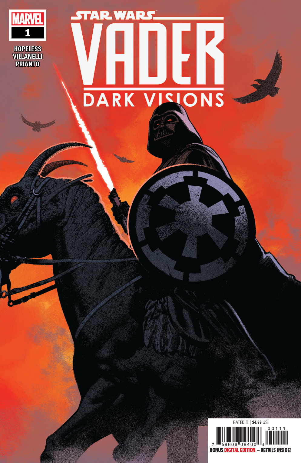 Star Wars: Vader: Dark Visions no. 1 (1 of 5 ) (2019 Series)