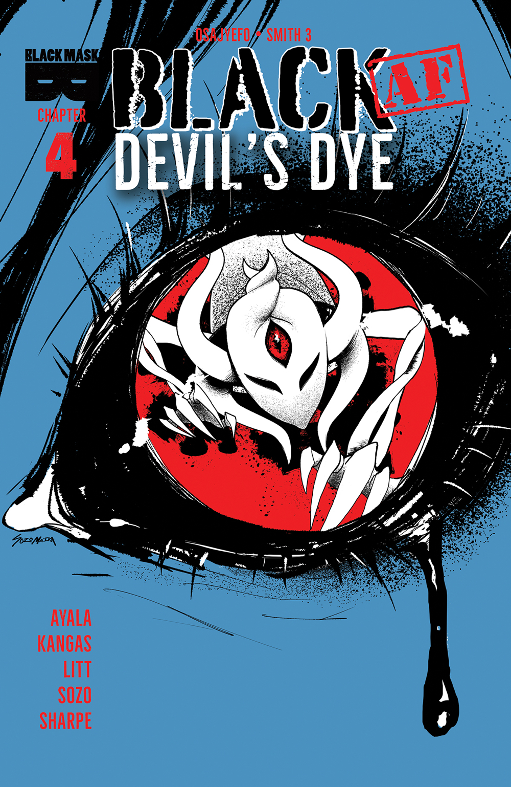 Black AF: Devils Dye no. 4 (4 of 4) (2018 Series)