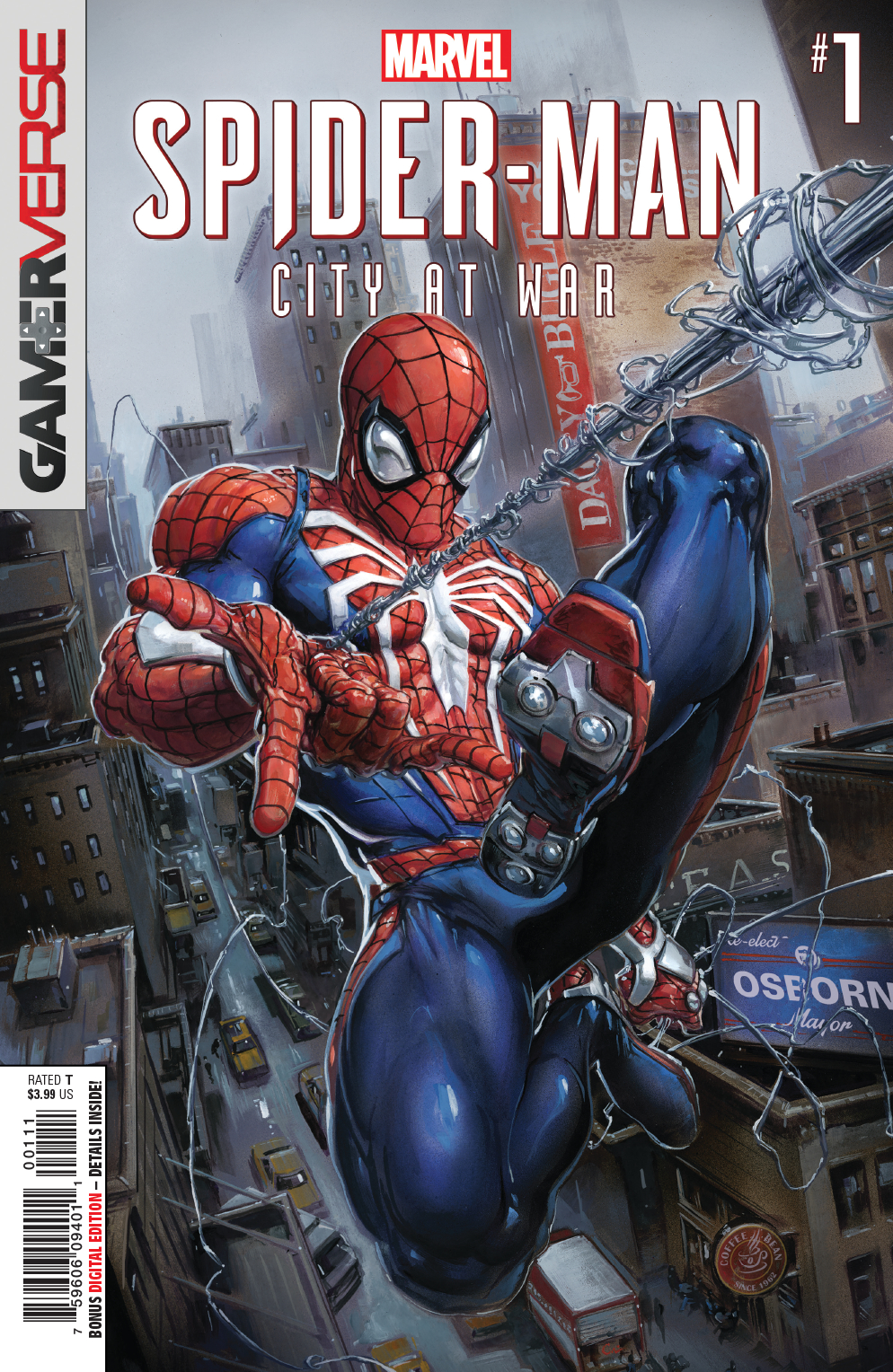 Spider-Man: City at War no. 1 (1 of 6) (2019 Series)