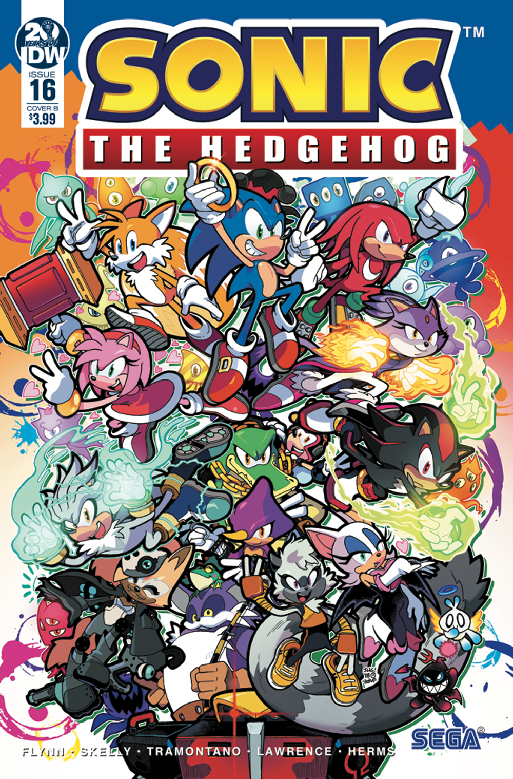 Sonic the Hedgehog no. 16 (Variant) (2018 Series)
