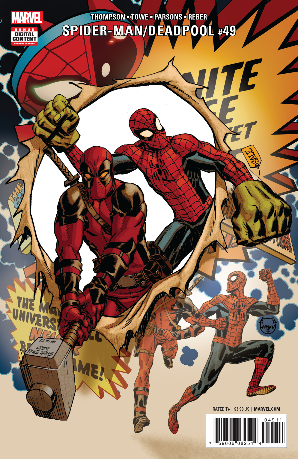 Spider-Man Deadpool no. 49 (2016 Series)