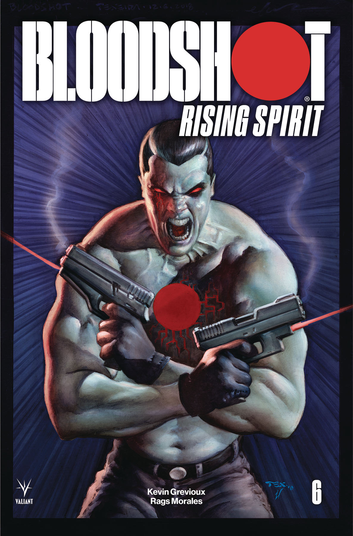 Bloodshot: Rising Spirit no. 6 (Variant) (2018 Series)