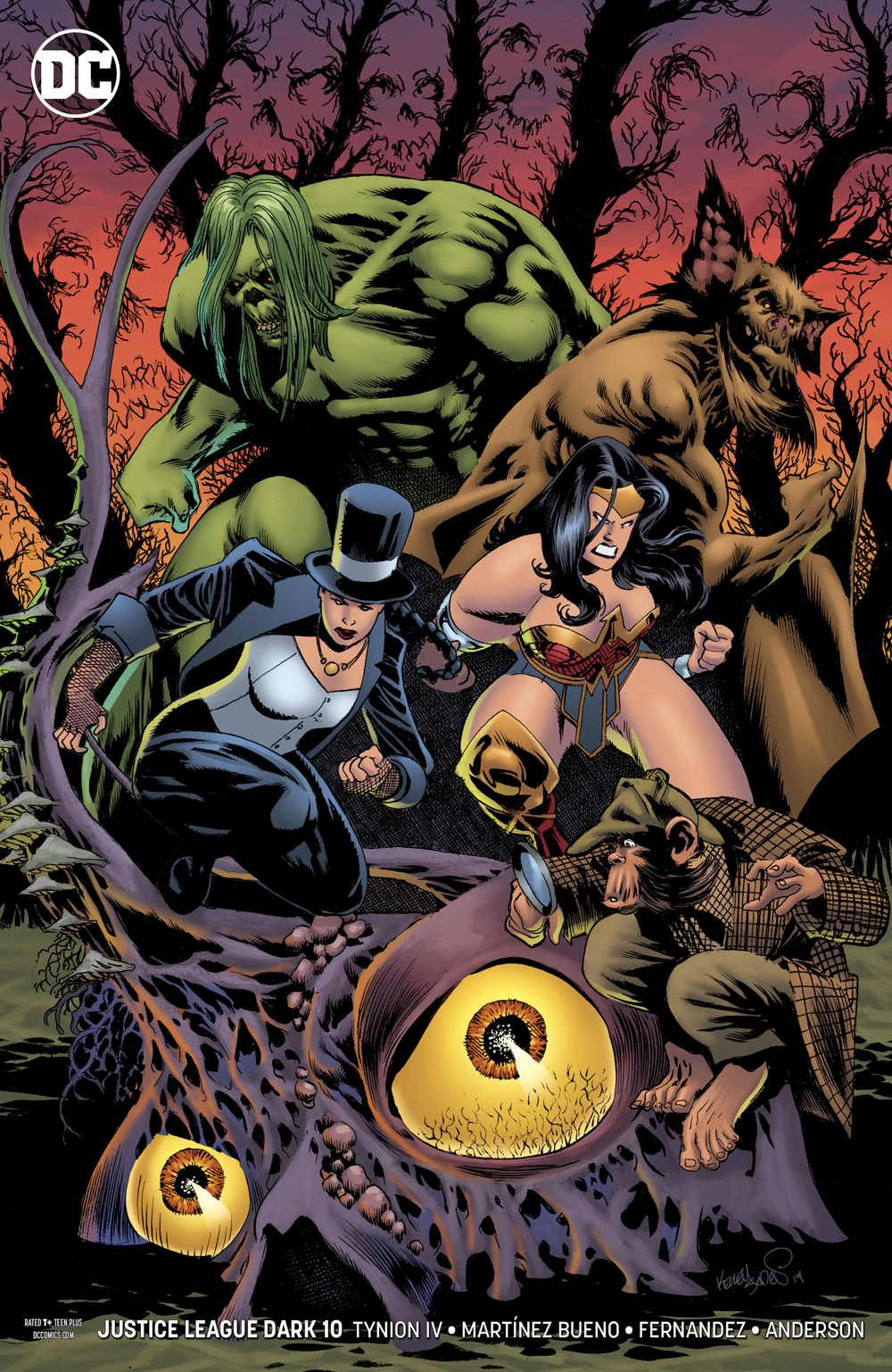 Justice League Dark no. 10 (Variant) (2018 Series)