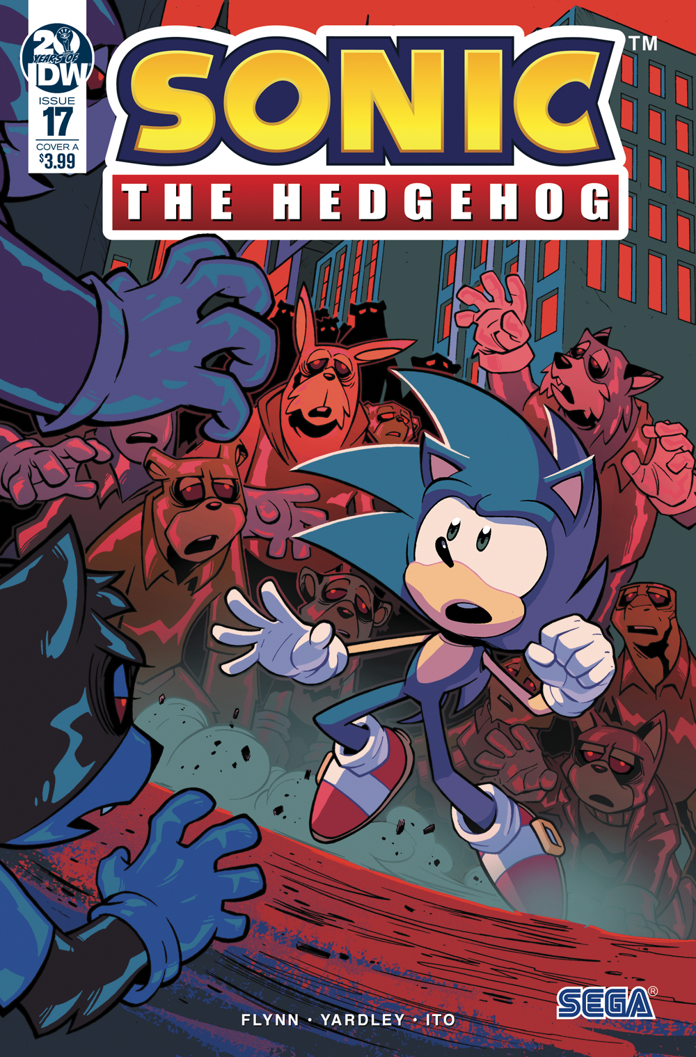 Sonic the Hedgehog no. 17 (2018 Series)