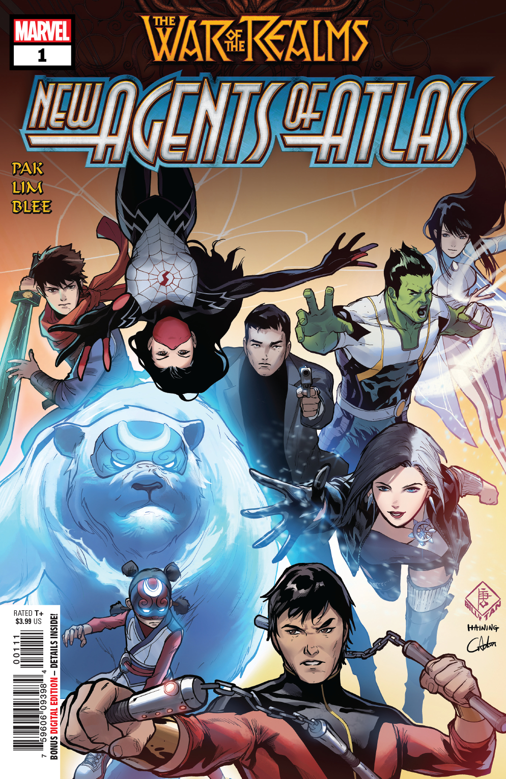 War of the Realms: New Agents of Atlas no. 1 (1 of 4) (2019 Series)
