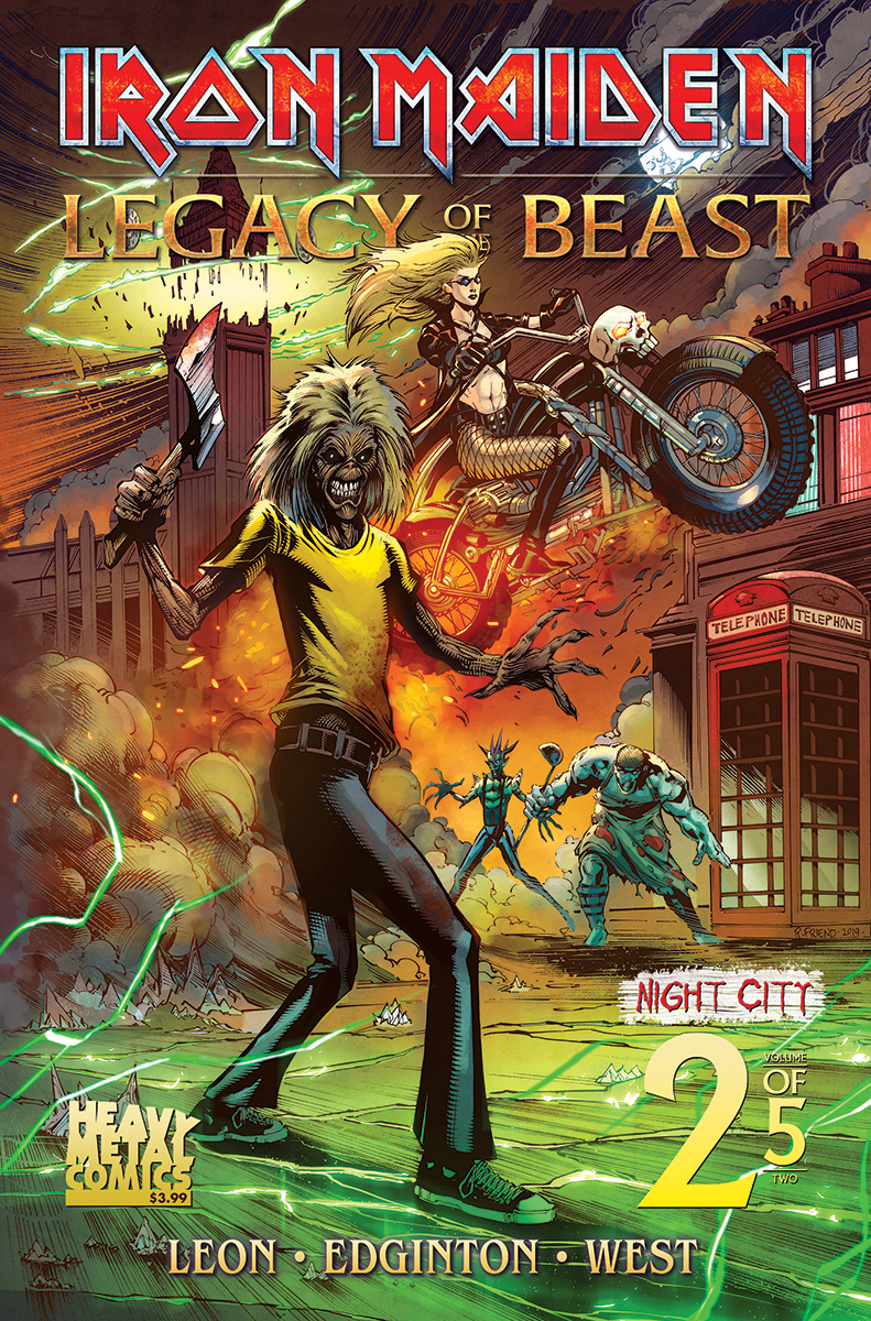 Iron Maiden: Legacy of the Beast Volume 2 no. 2 (2 of 5) (2019 Series)