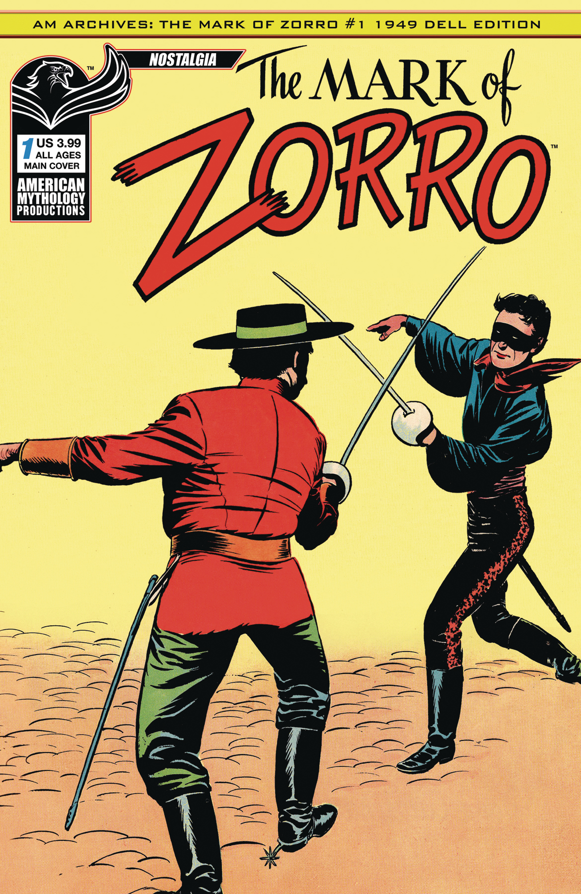 Mark of Zorro 1949 1st Appearance no. 1 (2019 Series)