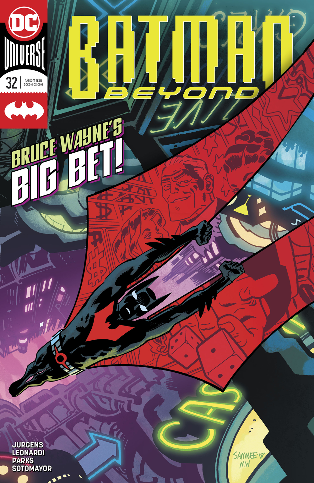Batman Beyond no. 32 (2016 Series)