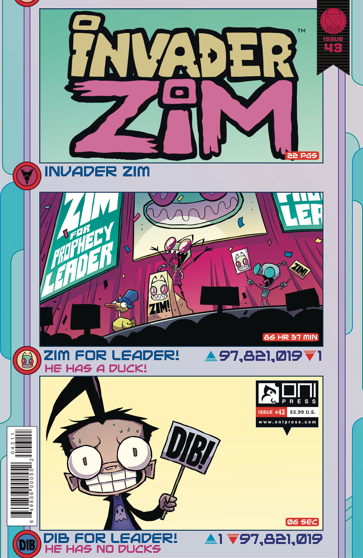 Invader Zim no. 43 (2015 Series)