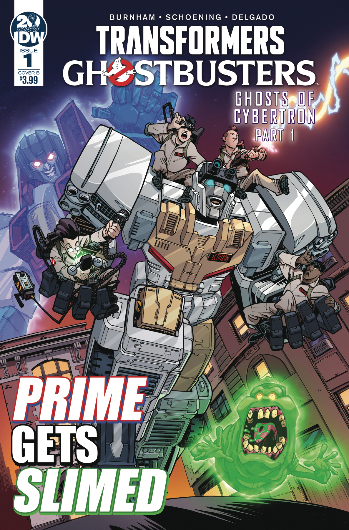 Transformers Ghostbusters no. 1 (Variant) (2019 Series)