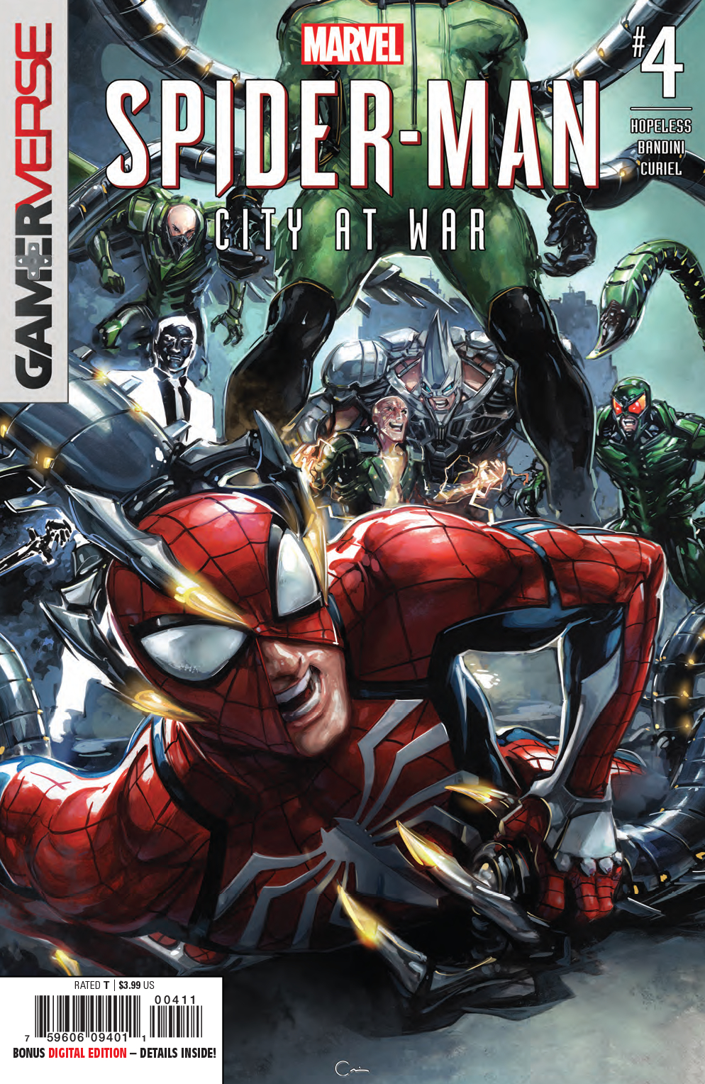 Spider-Man: City at War no. 4 (4 of 6) (2019 Series)