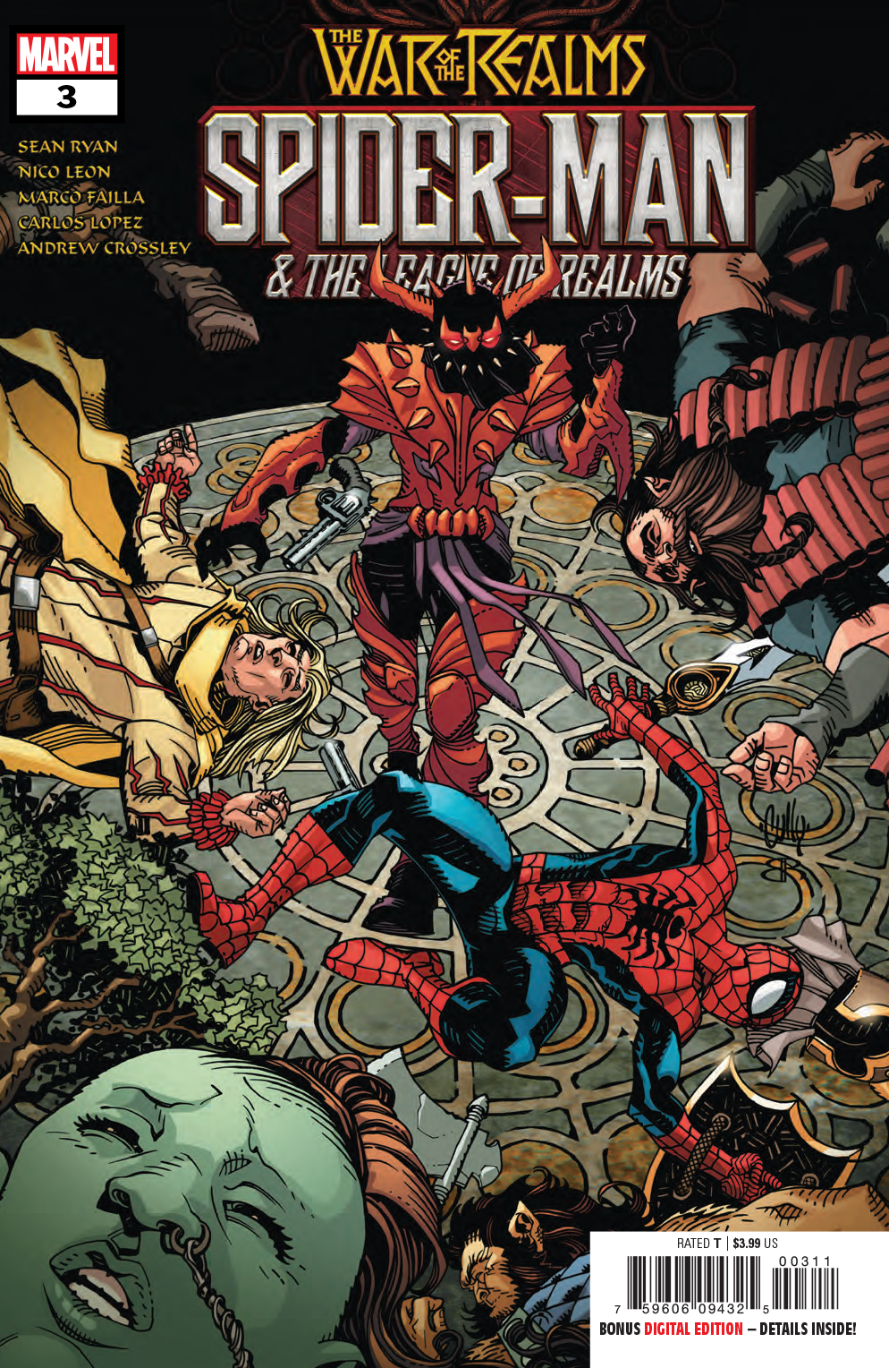 War of the Realms: Spider-Man and the League of Realms no. 3 (2019 Series)
