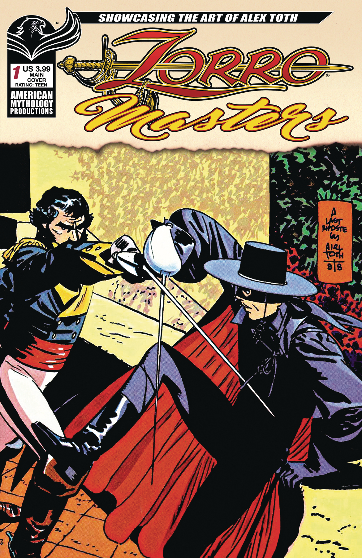 Zorro Masters: Art of Alex Toth no. 1 (2019 Series)