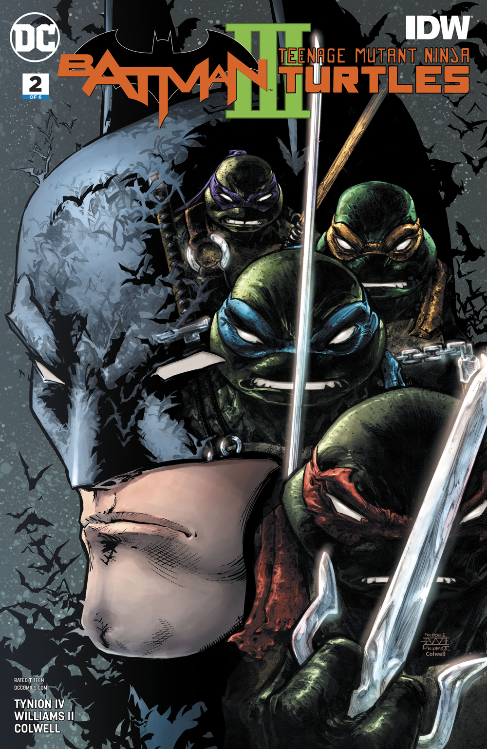 Batman Teenage Mutant Ninja Turtles III no. 2 (2 of 6) (2019)