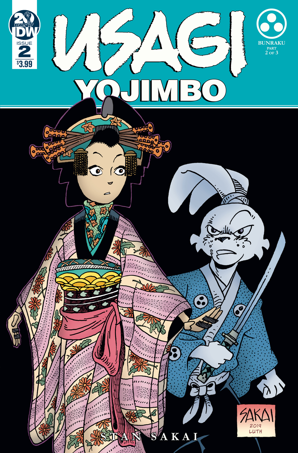 Usagi Yojimbo no. 2 (2019 Series)