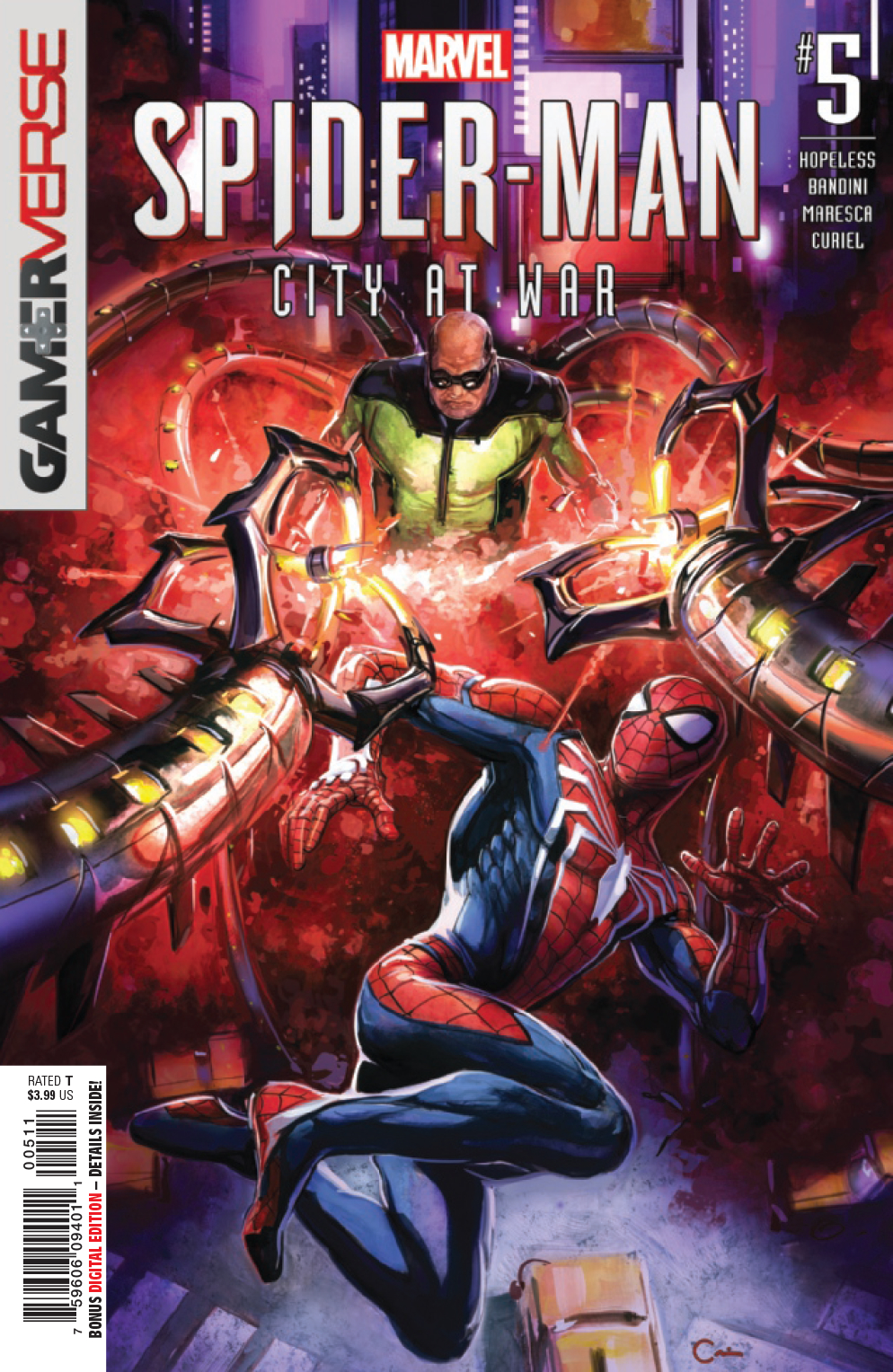 Spider-Man: City at War no. 5 (5 of 6) (2019 Series)