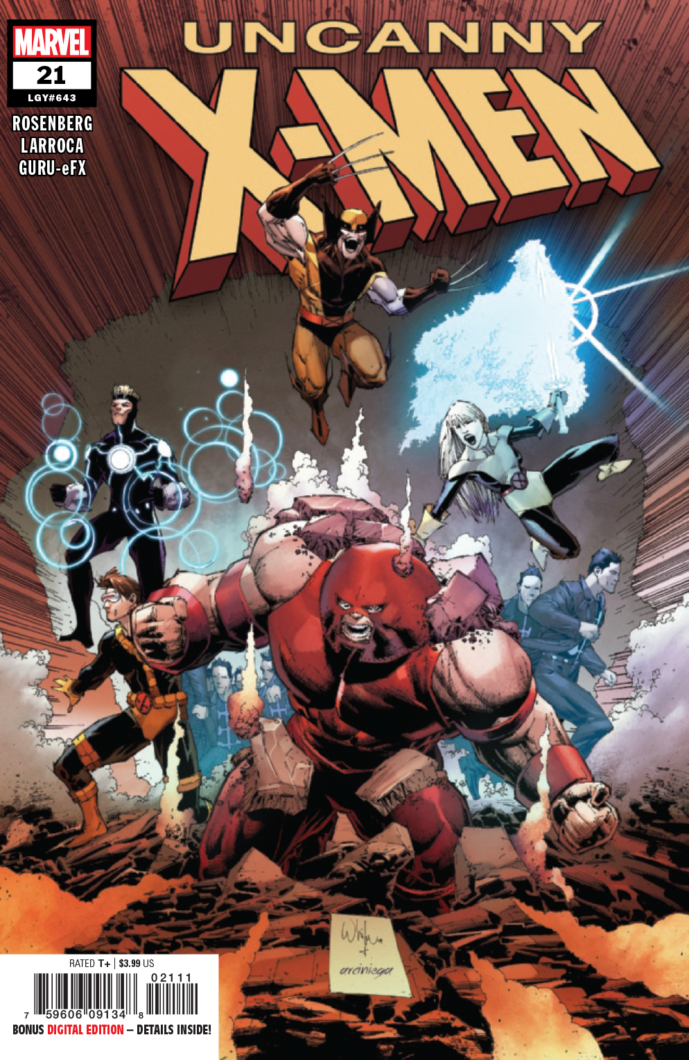 Uncanny X-Men no. 21 (2018 Series)