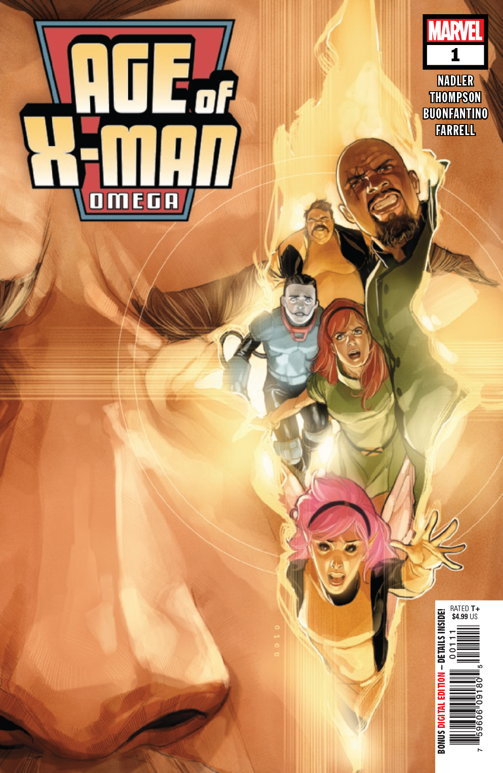 Age of X-Man: OMEGA no. 1 (2019)