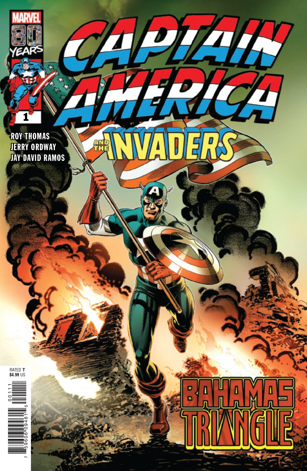 Captain America Invaders: Bahamas Triangle no. 1 (2019 Series) 