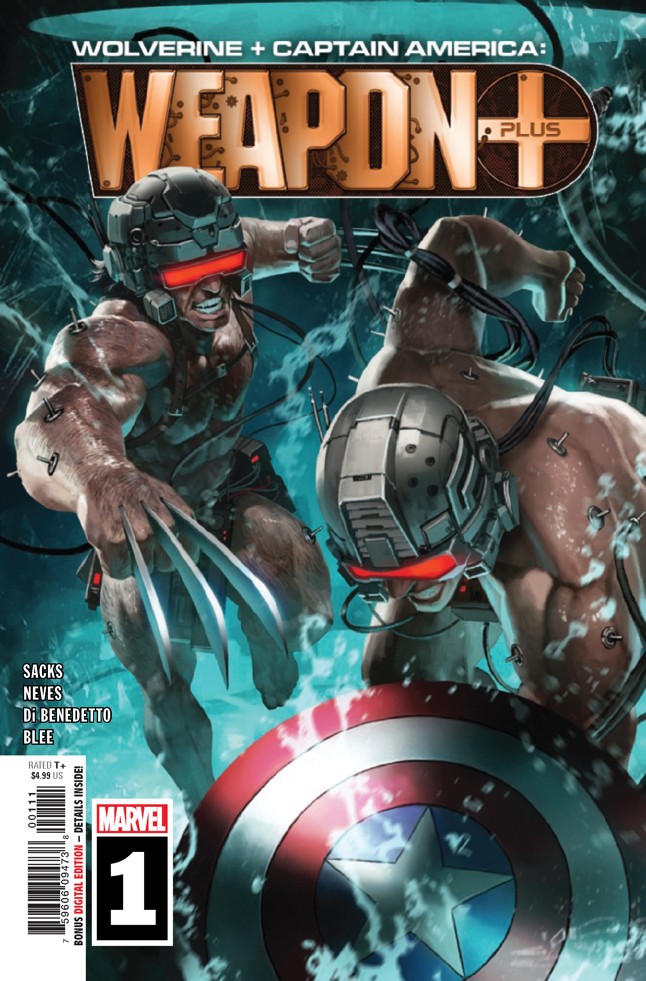 Wolverine and Captain America: Weapon Plus no. 1 (2019 Series)