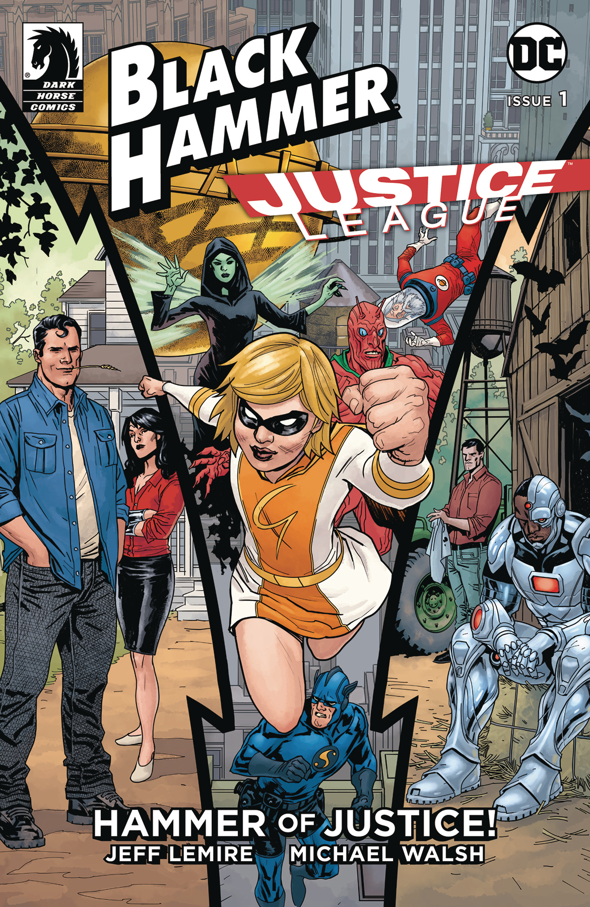 Black Hammer Justice League no. 1 (Paquette Variant) (1 of 5) (2019 Series)