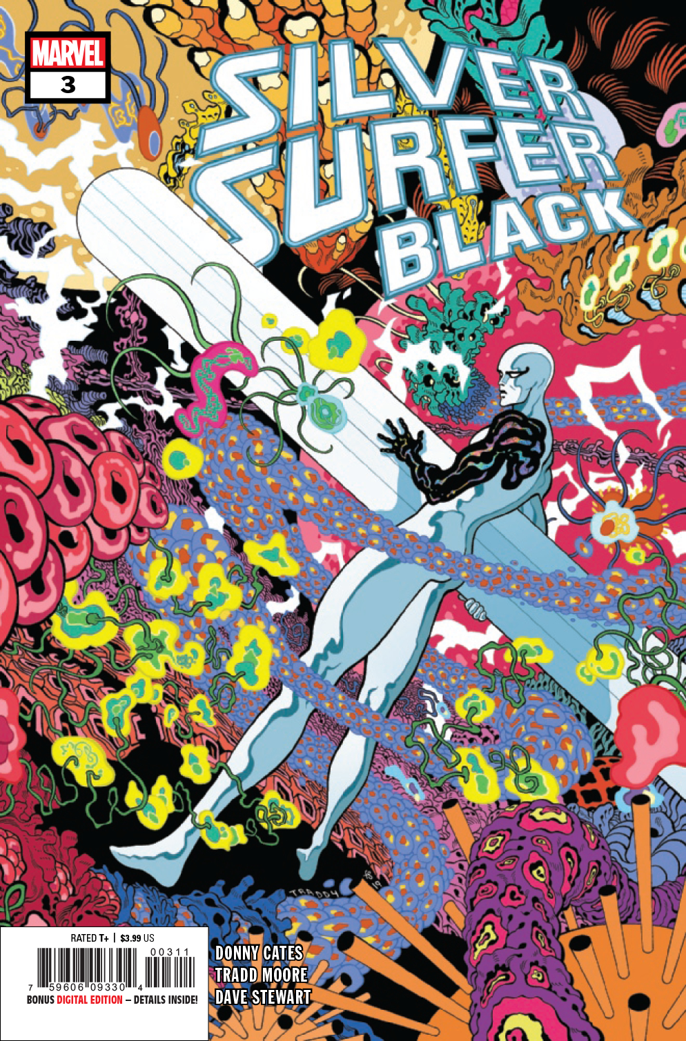 Silver Surfer Black no. 3 (3 of 5) (2019 Series)