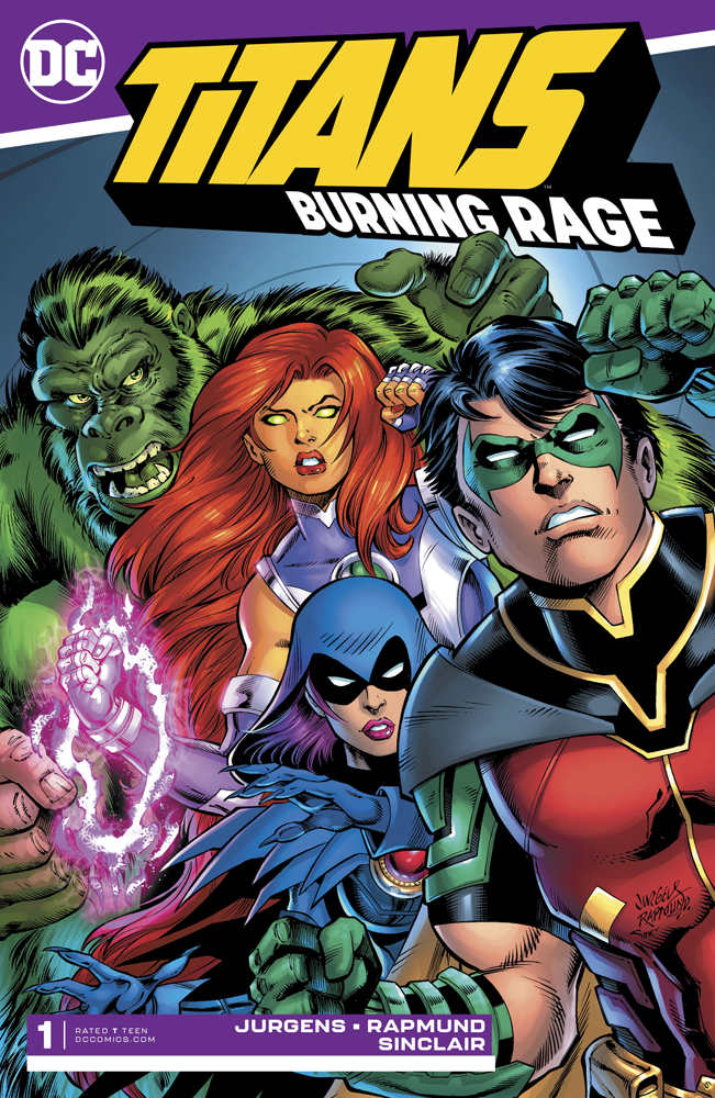 Titans: Burning Rage no. 1 (1 of 7) (2019 Series)