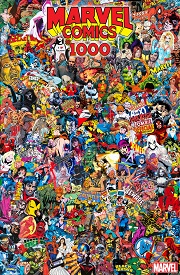 Marvel Comics no. 1000 Garcin Collage VAR