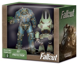 Fallout Collectible Figures Set D: X01 and Protectron