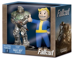 Fallout Collectible Figures Set F: T-51 and Vault Boy (Classic)